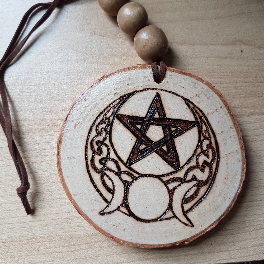 Handmade woodburned wall decor